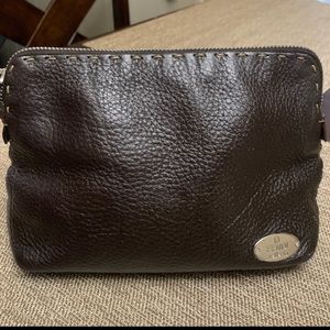 Fendi Selleria Leather Pouch